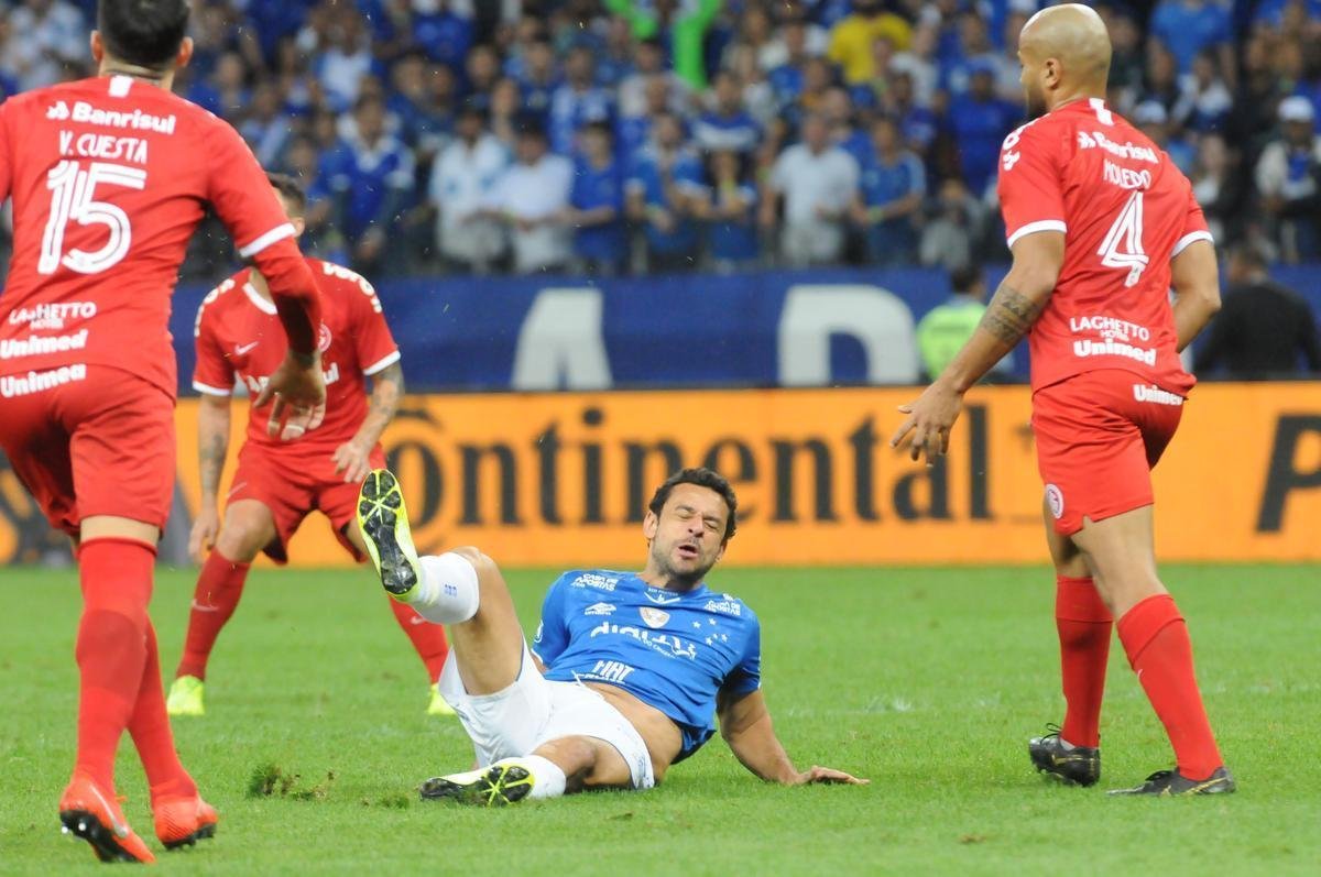 Gol do Internacional deixou Cruzeiro abatido no segundo tempo