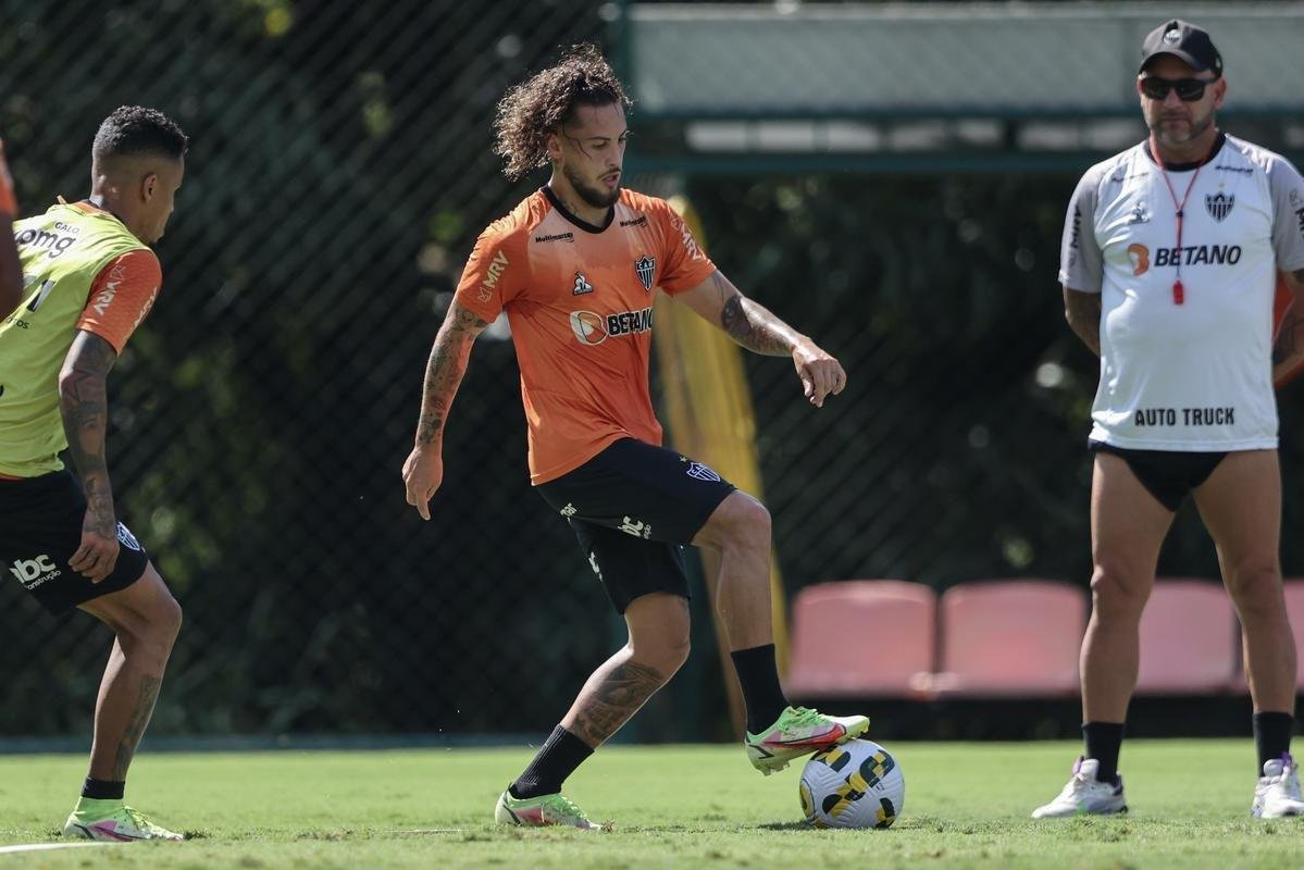 Fotos do treino do Atltico neste domingo