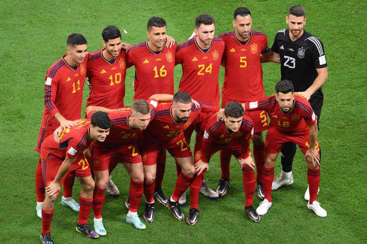 Fotos de Espanha x Alemanha, neste domingo, no Estdio Al Bayt, pelo Grupo E da Copa do Mundo no Catar