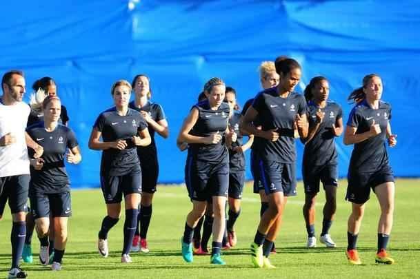 Imagens do treinamento da Seleo Francesa na Toca da Raposa II, em Belo Horizonte