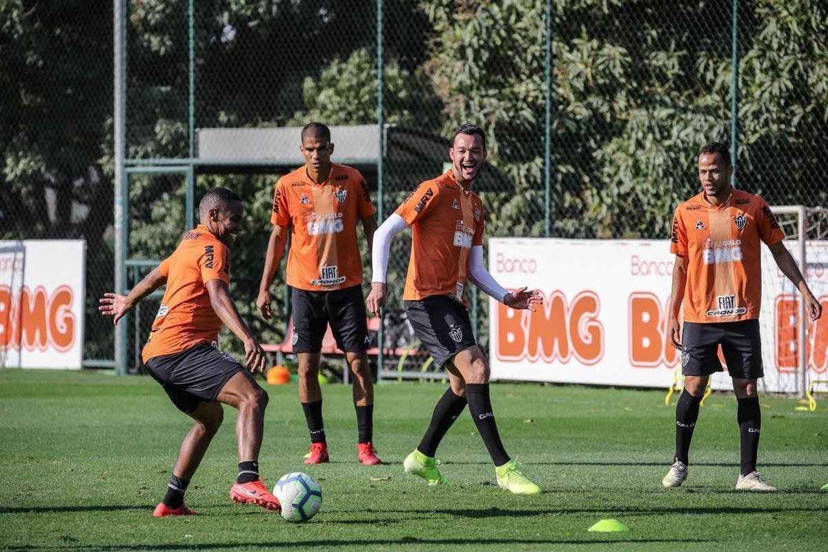 Galeria de fotos do treino do Atltico nesta sexta-feira (6/9), na Cidade do Galo
