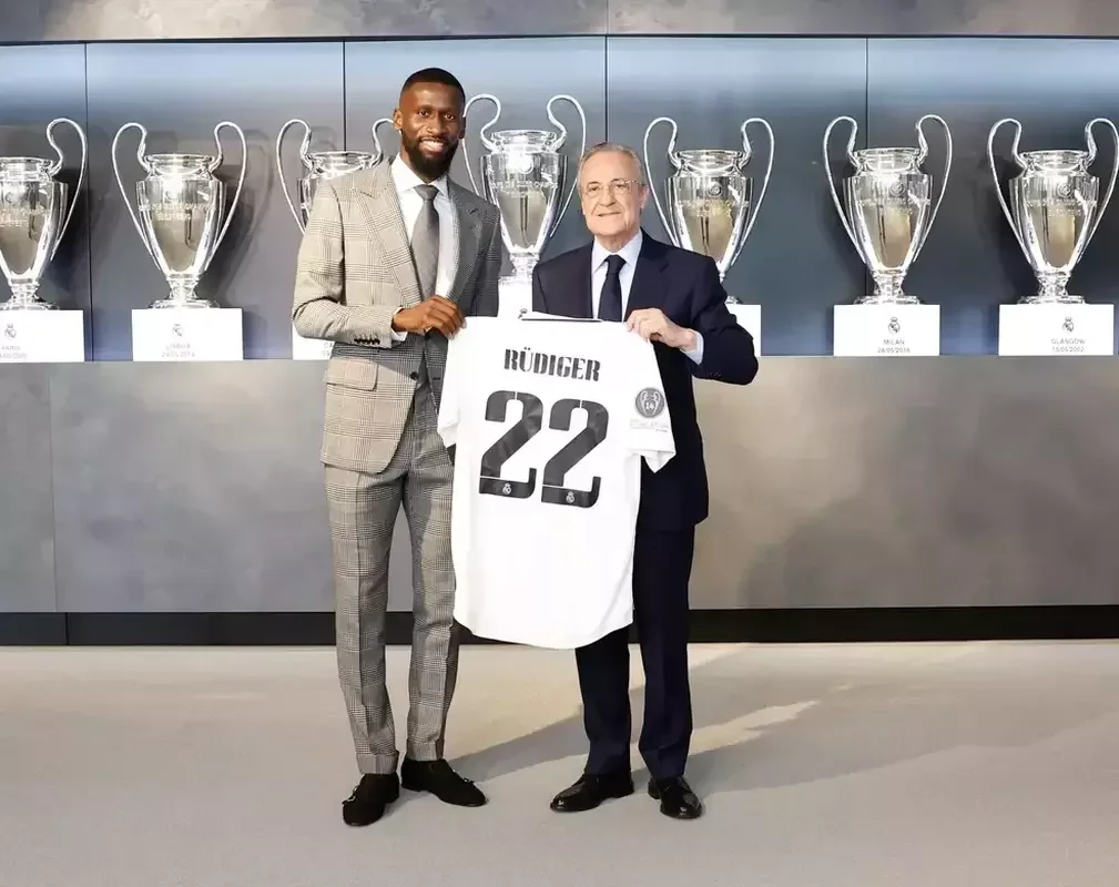 Real Madrid: zagueiro Antonio Rdiger (ex-Chelsea)