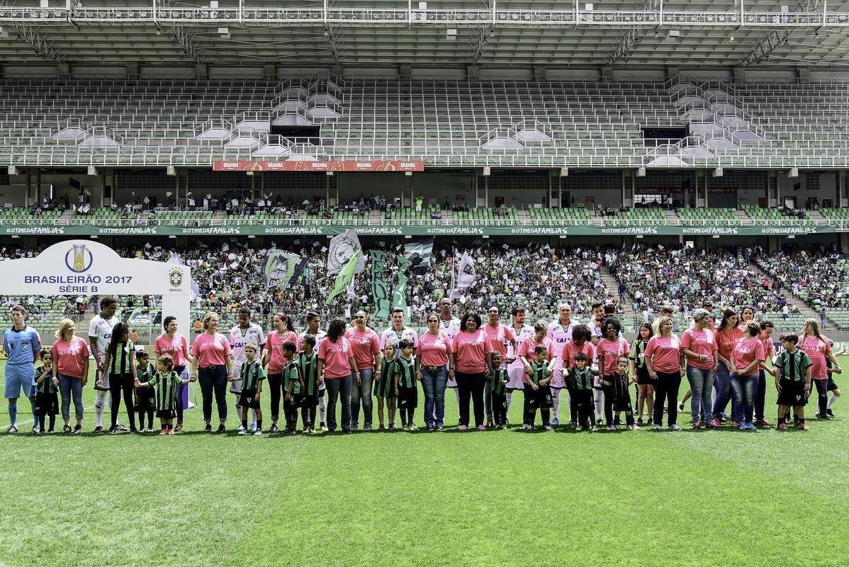Amrica x Oeste pela 27 rodada da Srie B do Brasileiro