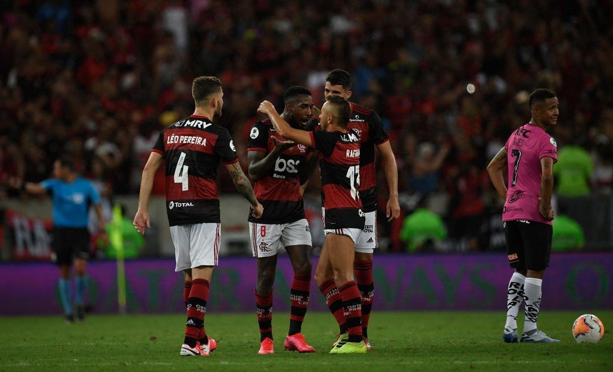 Fotos da deciso da Recopa, no Maracan, entre Flamengo e Independiente del Valle