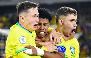 Com gols de Andrey e Pedrinho, Brasil vence Uruguai por 2 a 0 e conquista o ttulo do Sul-Americano Sub-20, na Colmbia