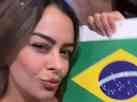 Ela voltou! Larissa Riquelme anuncia torcida para o Brasil na Copa
