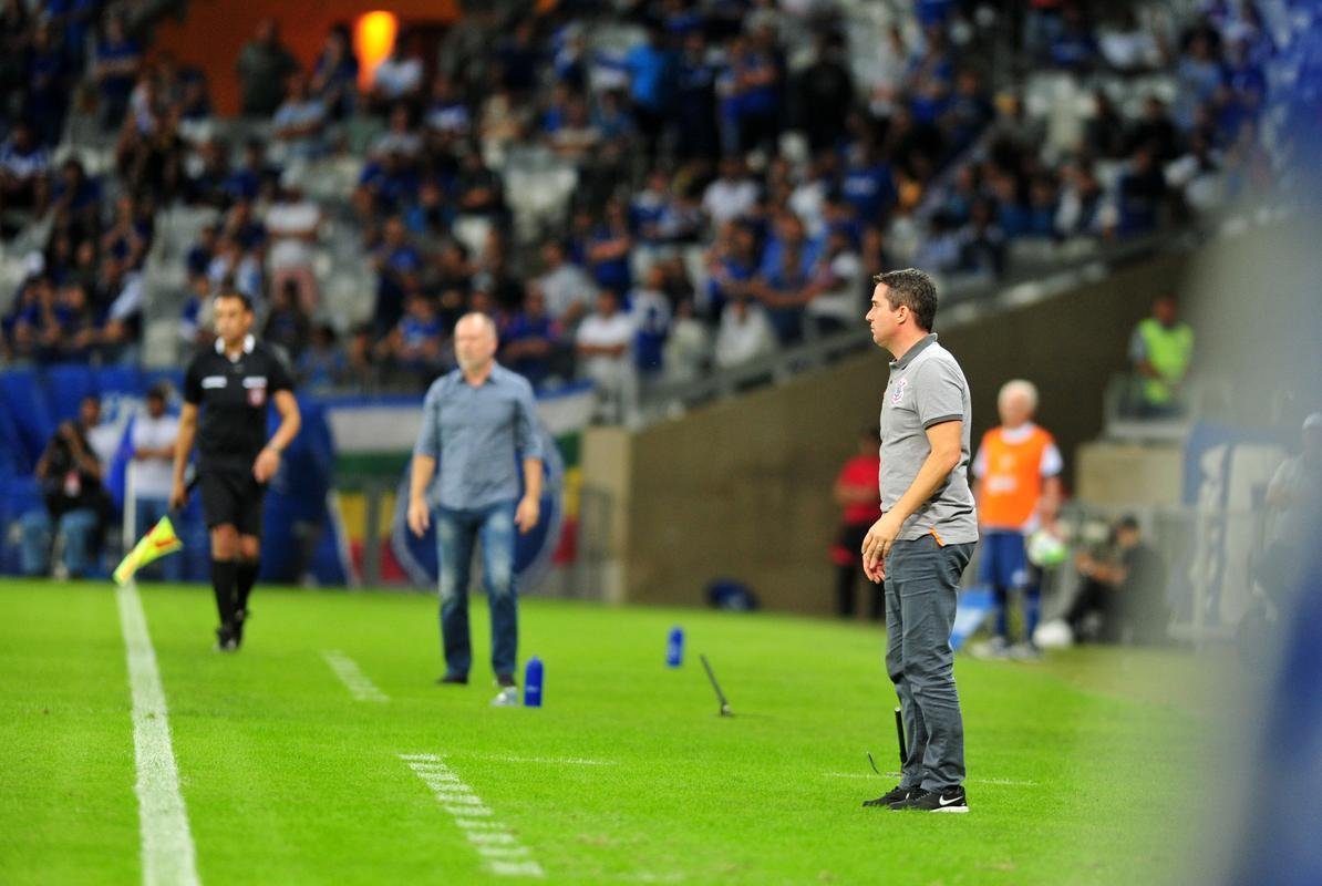 Fotos de Cruzeiro x Corinthians, nesta quarta-feira (4/7), em amistoso no Mineiro