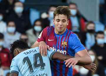 Time catalão empatou com o Celta de Vigo, após ir para o intervalo vencendo por 3 a 0, em partida do Espanhol
