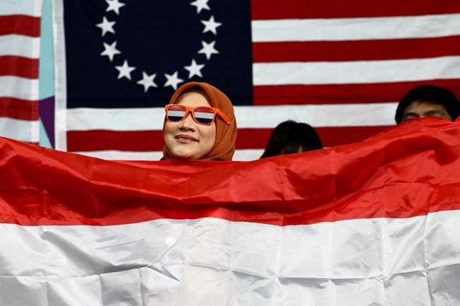 Os torcedores no duelo entre Holanda e Estados Unidos, pelas oitavas de final da Copa do Mundo.