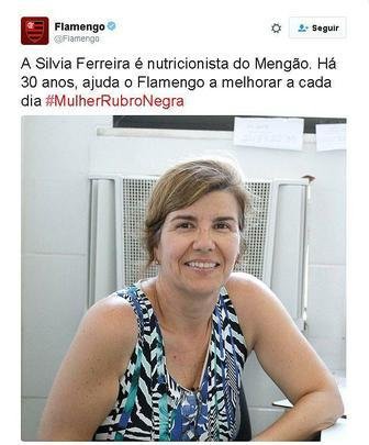 Com a hashtag #MulherRubroNegra, Flamengo homenageou várias torcedores