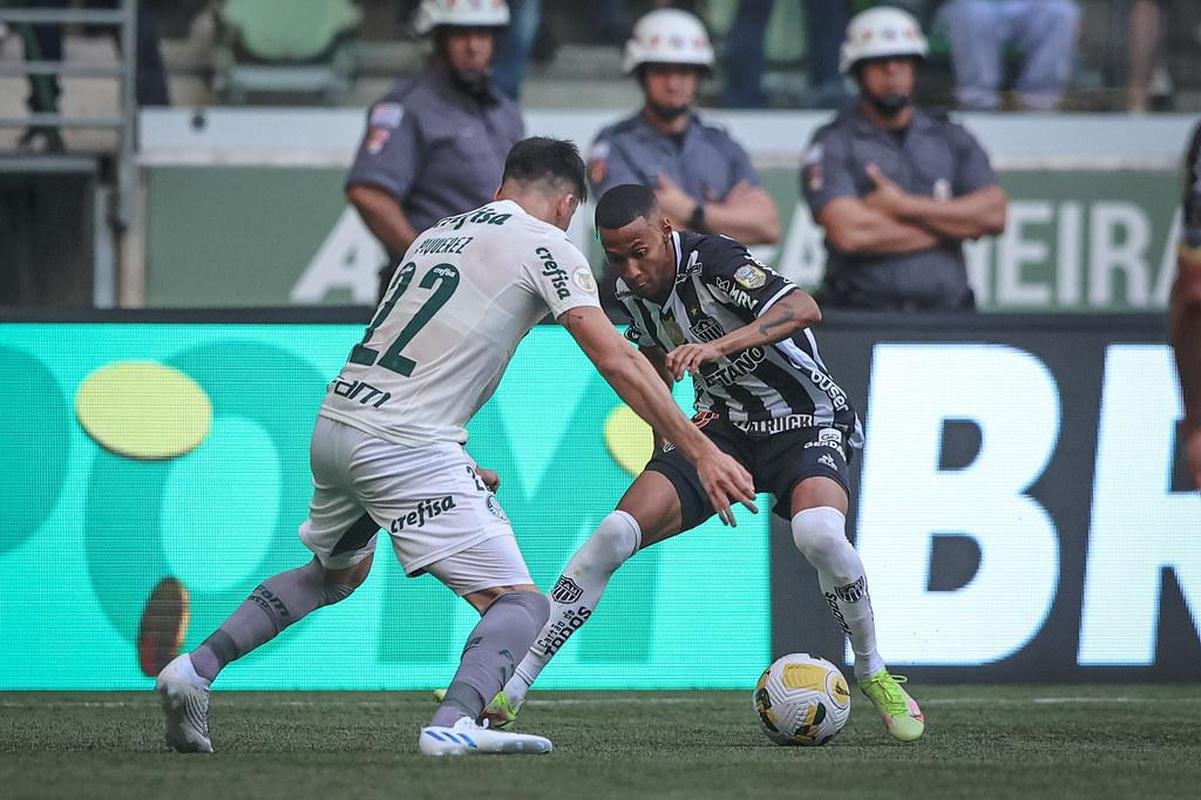 Fotos do jogo entre Palmeiras e Atltico, pelo Campeonato Brasileiro