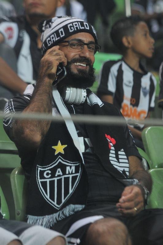 Torcidas de Atltico e San Lorenzo, no Independncia