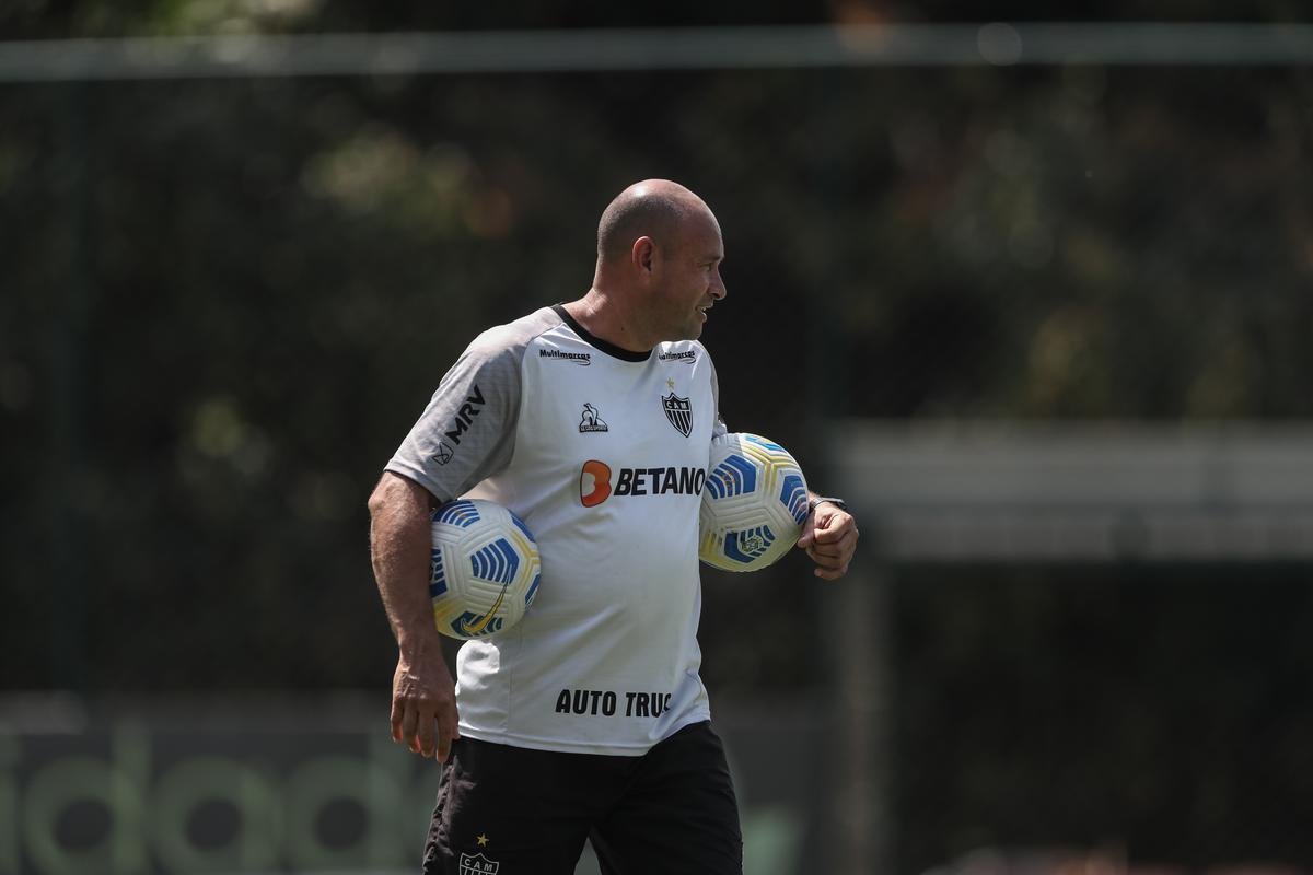 Fotos do treino do Atltico nesta segunda-feira, 13 de setembro de 2021