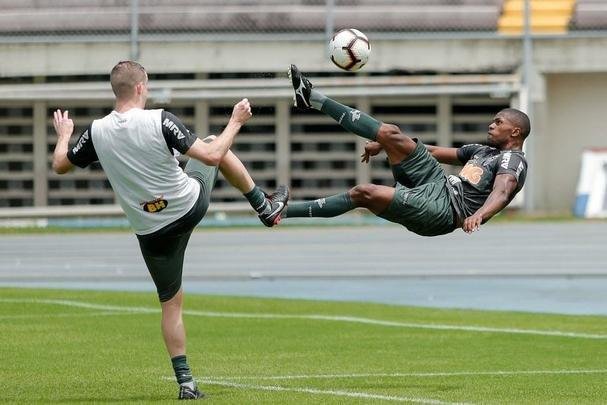 Veja imagens do treino do Atlético no Panamá