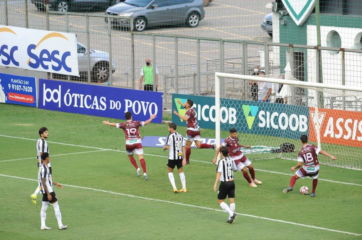 Fotos da vitria do Atltico sobre o Patrocinense, por 3 a 1, no Independncia, em Belo Horizonte, pela quarta rodada do Campeonato Mineiro. Mando foi do clube do interior, que no pde realizar a partida em Patrocnio devido ao elevado nmero de casos de COVID-19 na cidade.