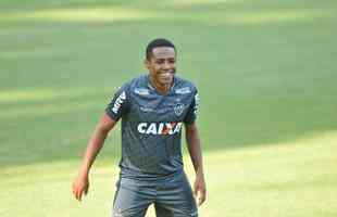 Jogadores do Atltico treinaram na tarde desta quinta-feira, dia seguinte ao empate por 0 a 0 com a Chapecoense