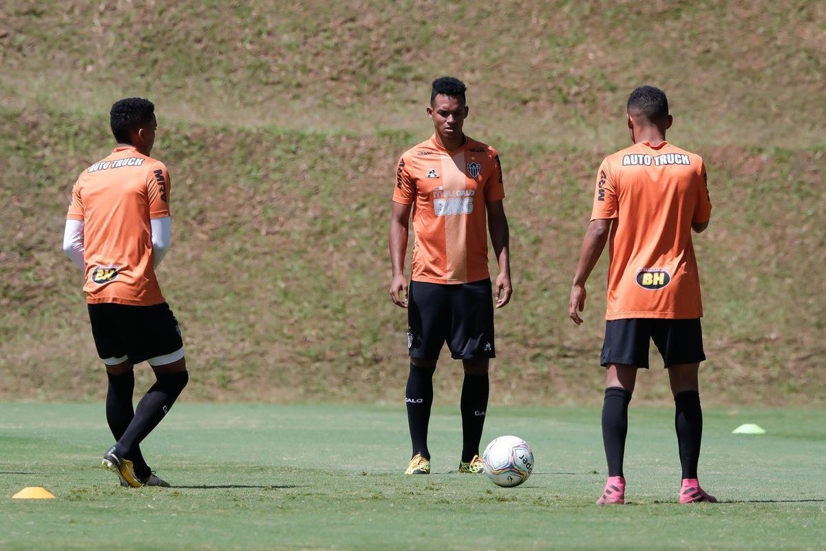 Fotos do ltimo treino do Atltico antes da estreia de Sampaoli