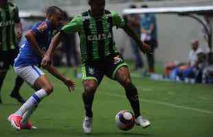 Imagens do clssico entre Amrica e Cruzeiro no Independncia, que terminou empatado: 1 a 1