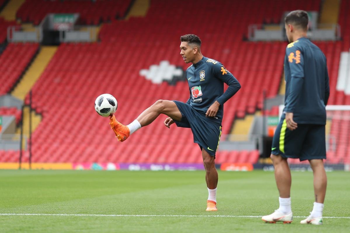 Veja imagens do último treino do Brasil antes do amistoso contra a Croácia