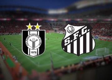 Confira o resultado da partida entre Santos e Ceilândia