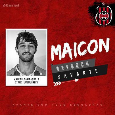 Brasil de Pelotas anunciou Maicon
