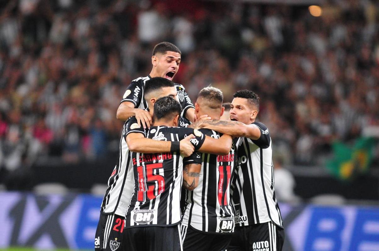 Fotos do jogo entre Atltico-MG e Internacional