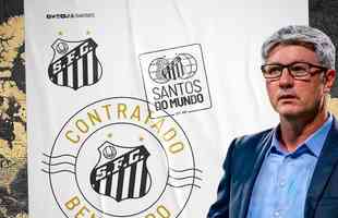 Santos anunciou o tcnico Odair Hellmann