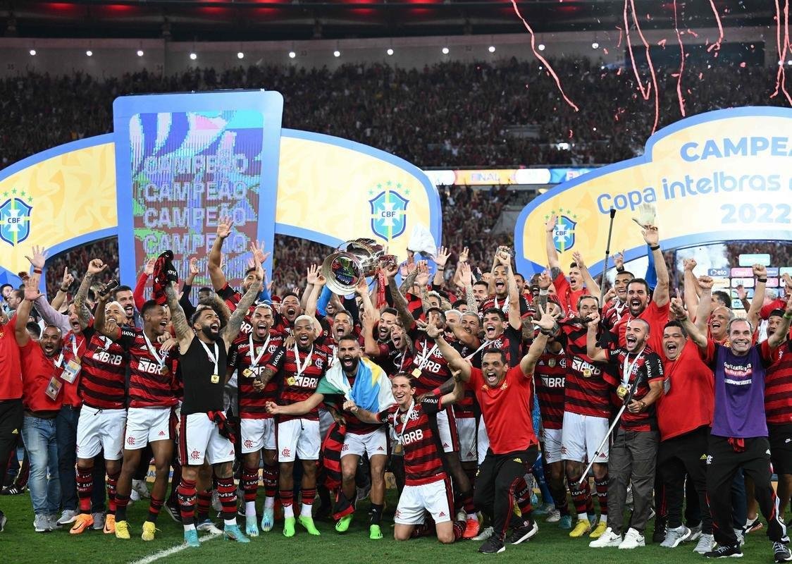 Festa do Flamengo com a conquista da Copa do Brasil sobre o Corinthians