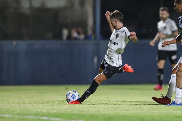 Fotos do jogo entre Remo e Atlético, no estádio Baenão, em Belém, pela ida da terceira fase da Copa do Brasil (Pedro Souza/Atlético)