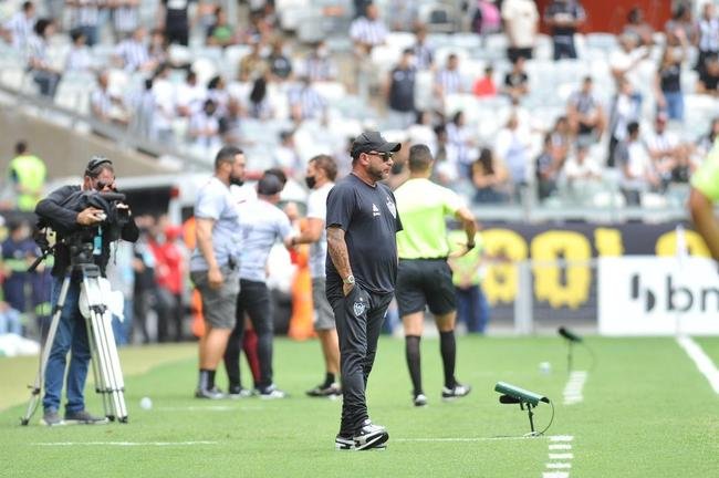 Fotos do jogo entre Atltico e Patrocinense, pelo Campeonato Mineiro