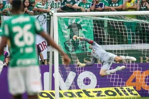 Palmeiras e Atlético ficam no empate por 0 a 0, pela quarta rodada do Campeonato Brasileiro