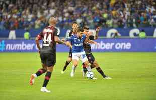 Cruzeiro conseguiu marcar no segundo tempo, com Arrascaeta, mas sofreu empate no fim com Bergson