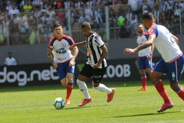Atltico e Bahia se enfrentaram em jogo da 16 rodada do Campeonato Brasileiro