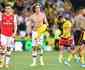 Arsenal cede empate ao Watford aps pnalti de David Luiz e tropea