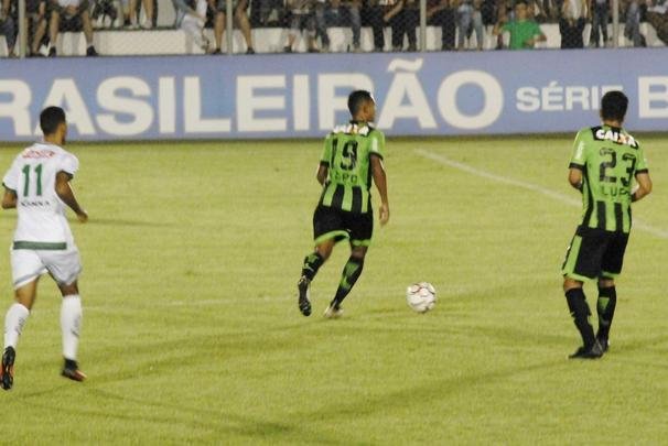 Amrica goleou Luverdense no Passo das Emas com gols de Renan Oliveira, Luan e Neto Moura