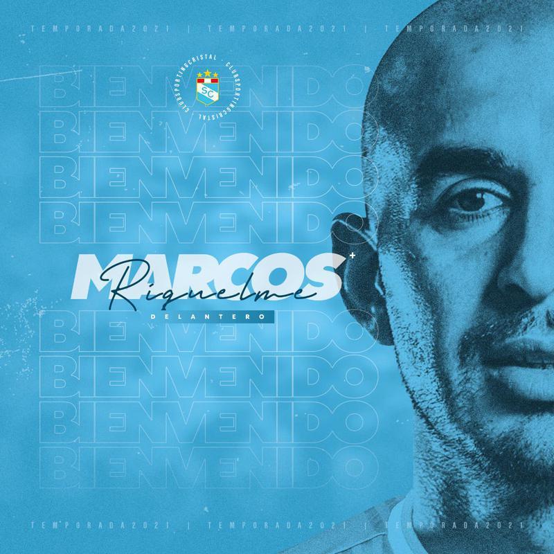 Marcos Riquelme, atacante (Sporting Cristal, do Peru)