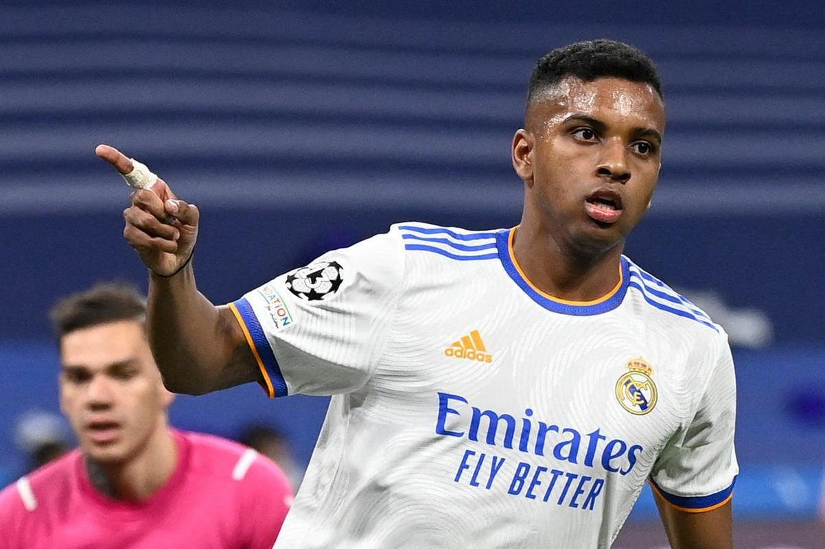 Rodrygo mostrou bom desempenho no mata-mata desta edio da Liga dos Campees, sendo decisivo para o Real Madrid