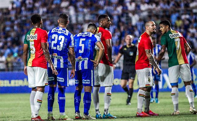CSA não saiu do empate sem gols com Sampaio Corrêa no Estádio Rei Pelé