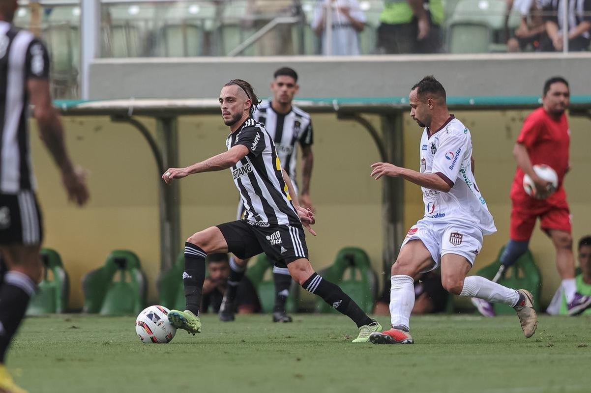 Atltico x Patrocinense: fotos do jogo pelo Campeonato Mineiro