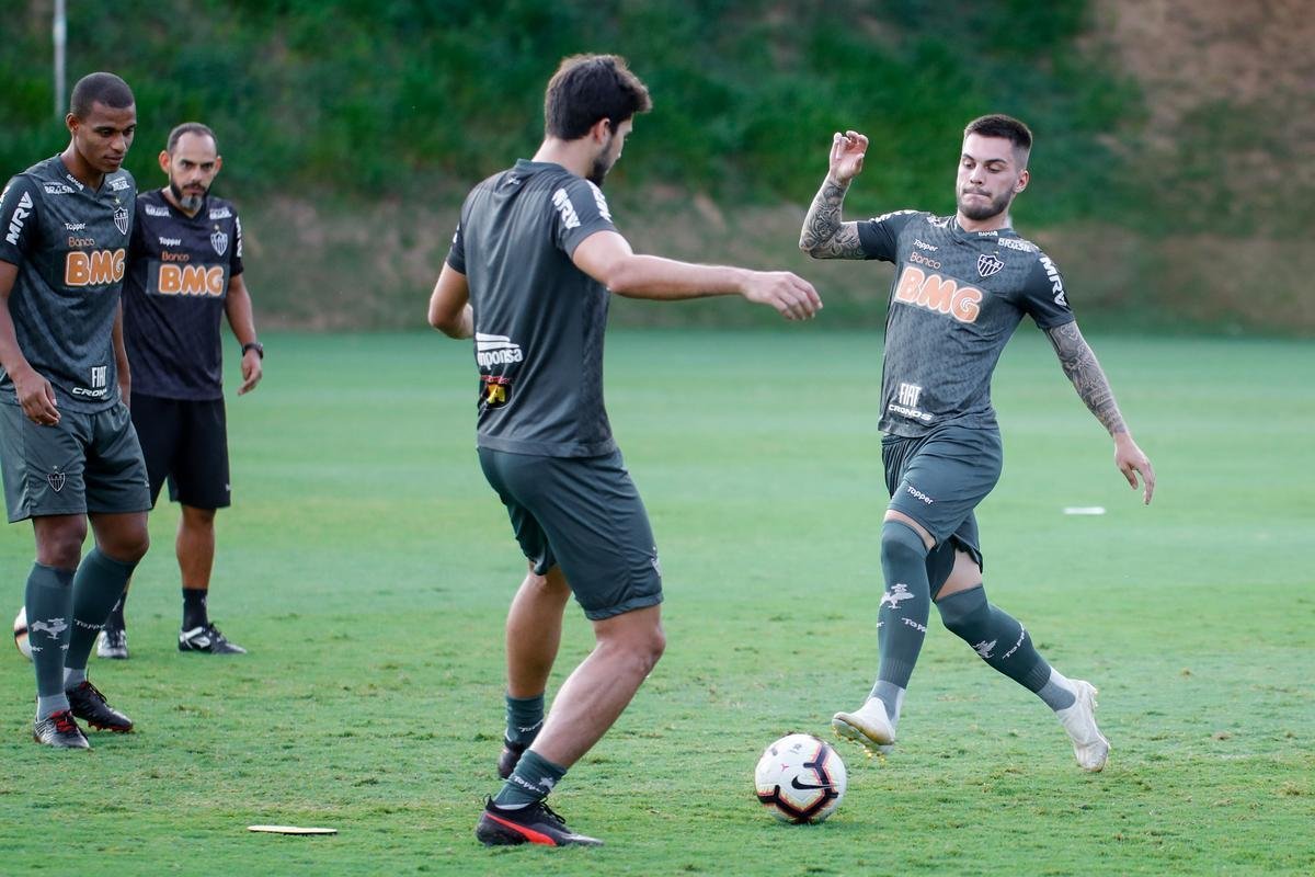 O tcnico Levir Culpi comandou, na tarde desta tera-feira, treinamento na Cidade do Galo