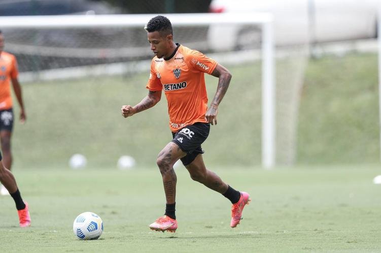 Treinamento do Atlético neste sábado, após o título brasileiro