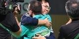 Imagens da comemora��o da primeira medalha do Brasil nos Jogos do Rio