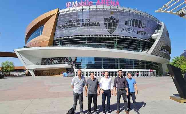 T-Mobile Arena, casa do Vegas Golden Knights, da NHL, tambm recebe outros eventos esportivos, como lutas de boxe e MMA