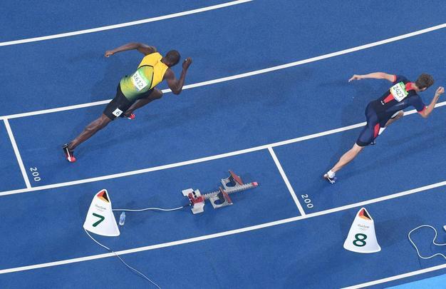 Veja a vitria de Usain Bolt nos 200 metros rasos dos Jogos Olmpicos do Rio'2016