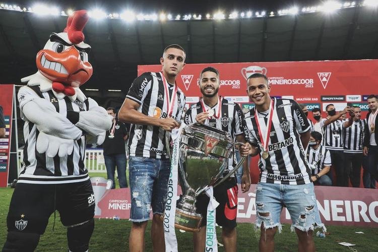 Fotos da festa do Atltico no Mineiro com a conquista do bicampeonato mineiro