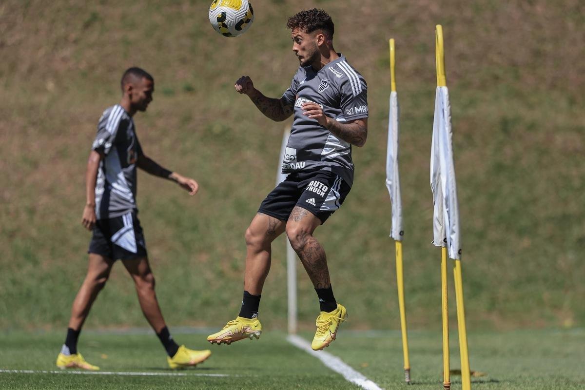 Fotos do treino do Atltico (02/09)