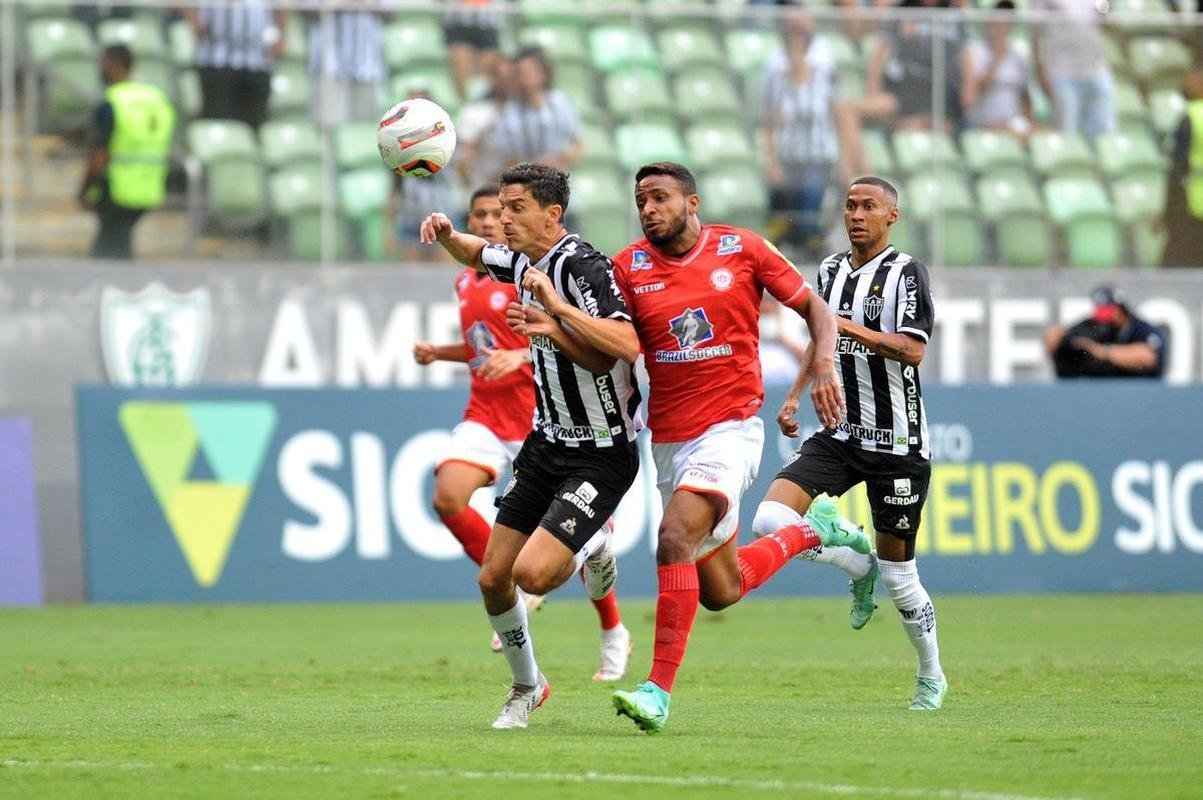 Atltico x Tombense: fotos do jogo pelo Campeonato Mineiro