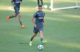 Jogadores do Atltico treinaram na tarde desta quinta-feira, dia seguinte ao empate por 0 a 0 com a Chapecoense