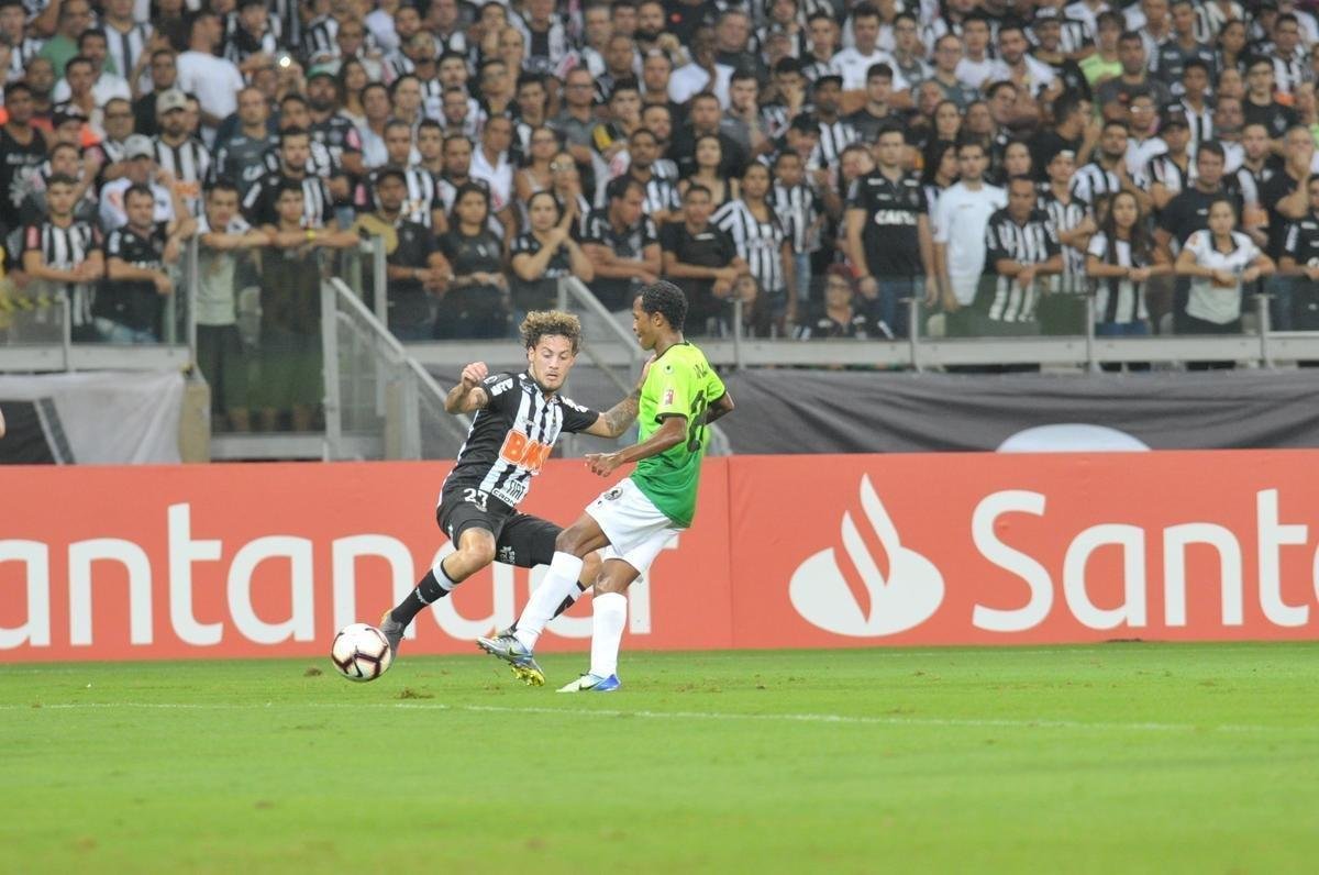 Veja fotos da partida entre Atltico e Zamora, no Mineiro