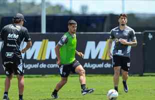 Atltico treinou na manh desta segunda-feira (16/1) na Cidade do Galo.